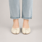 Women's Tabi Split-Toe Ballet Flats - Beige