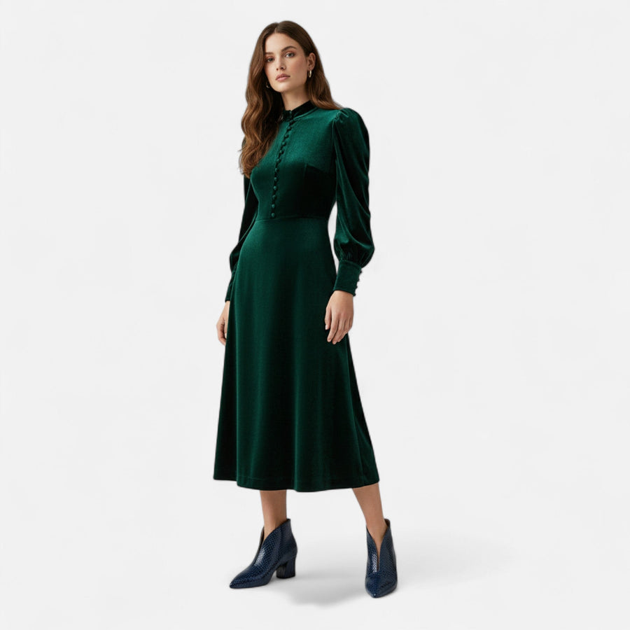 Bottines en similicuir femme automne - vue de côté