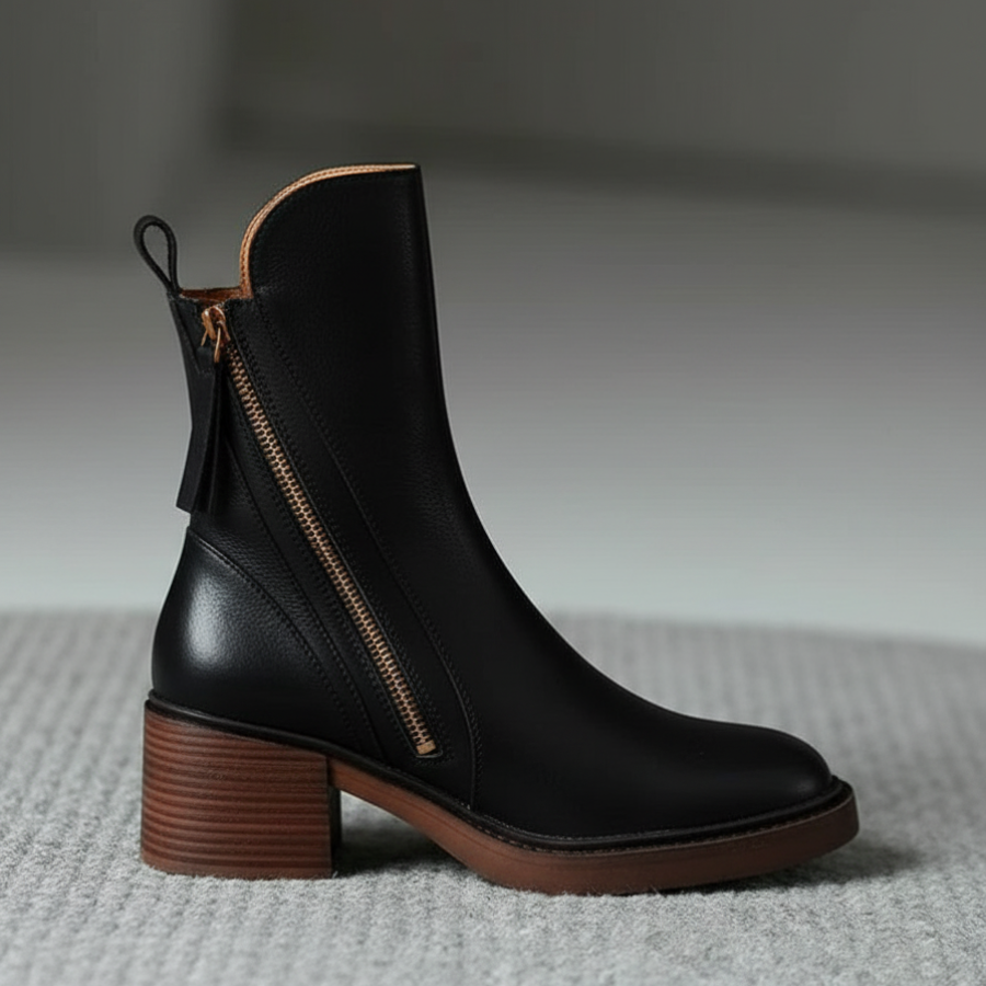 Bottines à talons femme classiques - vue trois quart