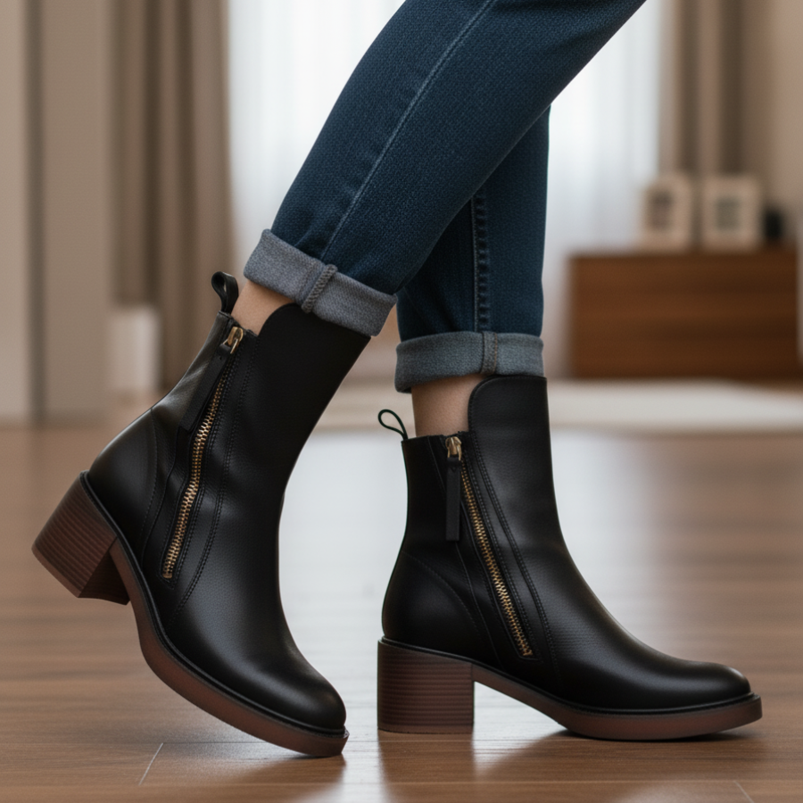 Bottines à talons femme classiques - vue détaillée