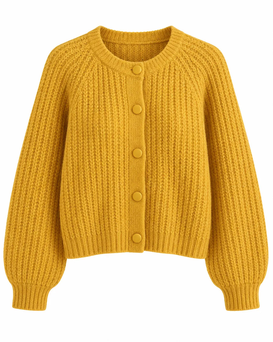 Cardigan Ample Femme Col V Manches Raglan
