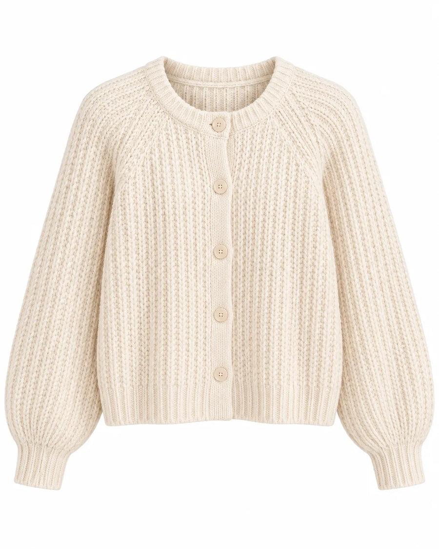 Cardigan Ample Femme Col V Manches Raglan