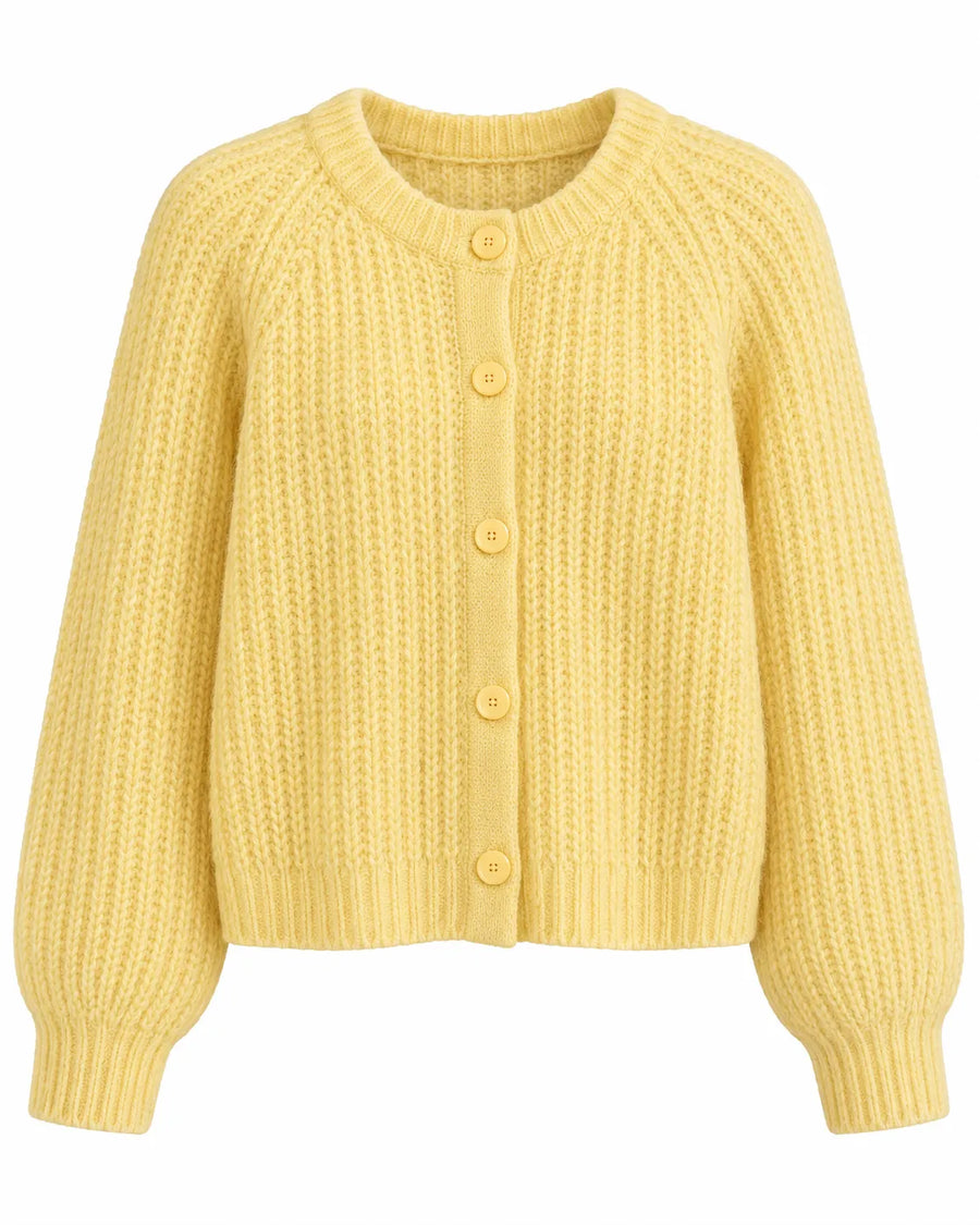 Cardigan Ample Femme Col V Manches Raglan