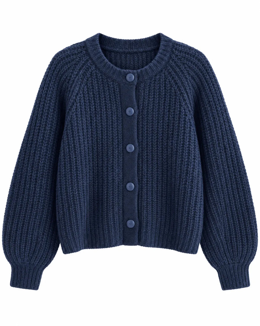 Cardigan Ample Femme Col V Manches Raglan