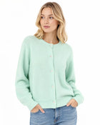 Women's Lightweight Knit Cardigan - Mint Green