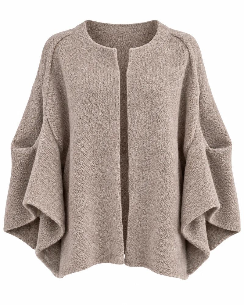 Cardigan Femme Maille Fine Oversize