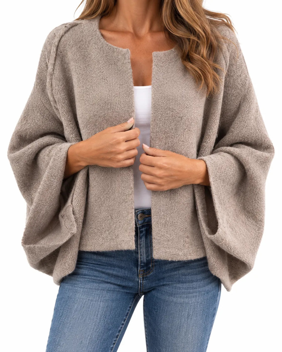 Cardigan Femme Maille Fine Oversize – vue produit 5