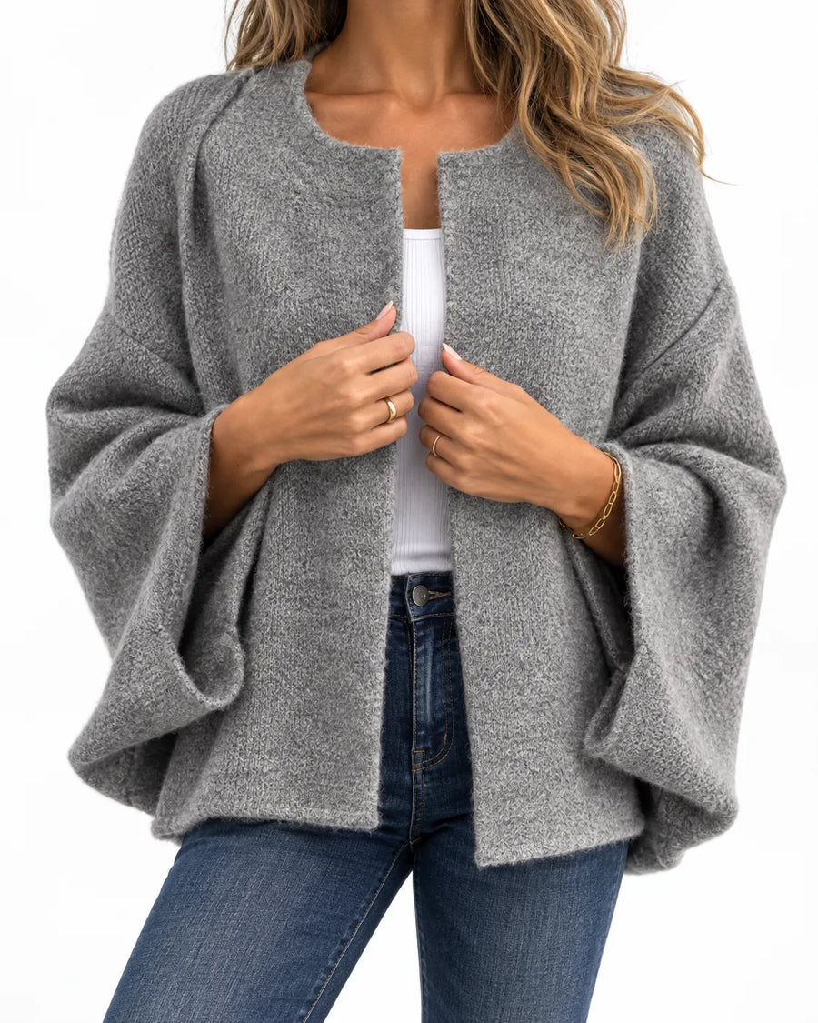 Cardigan Femme Maille Fine Oversize – vue produit 6