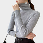 Women's Fitted Jumper - Grey