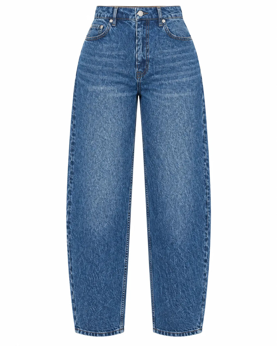 Jean Sarouel Femme Large Coupe Décontractée
