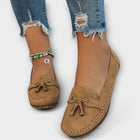 Women's Tassel Driving Loafers - Brown