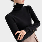 Women's Fitted Jumper - Black