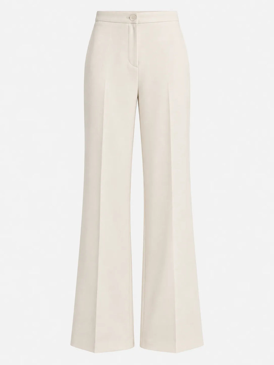 Pantalon Patte d'Éléphant Femme Taille Haute Tombant Fluide