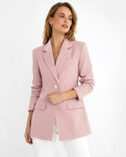 Women's Blazer – Tailored Jacket - Pink