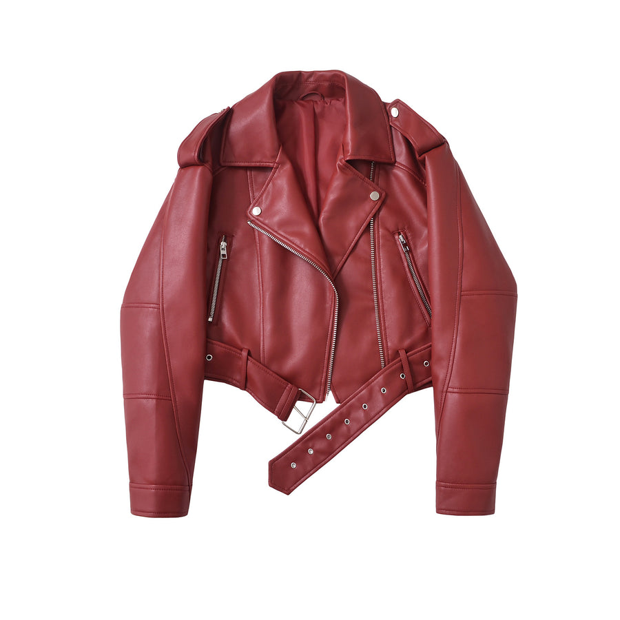 Veste en cuir femme - vue coloris disponibles